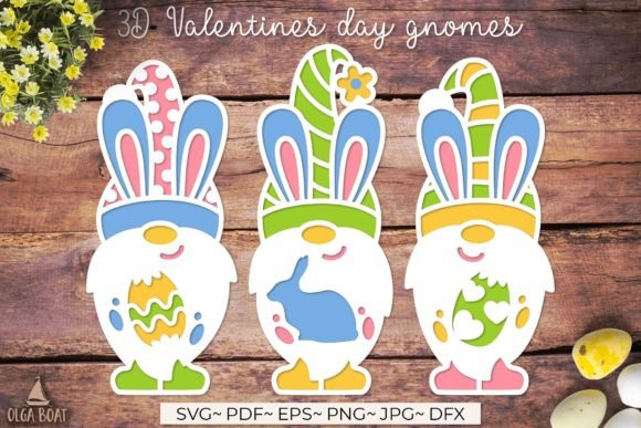 Easter Graphics for Crafts: Gnome SVG Review
