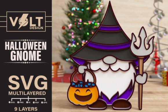 Halloween Gnome 3D SVG Shapes Review