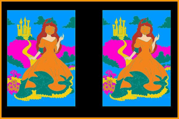 Princess Graphics for Crafts & Branding