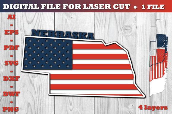 Reviewing Nebraska USA 3D SVG Flag for Embroidery