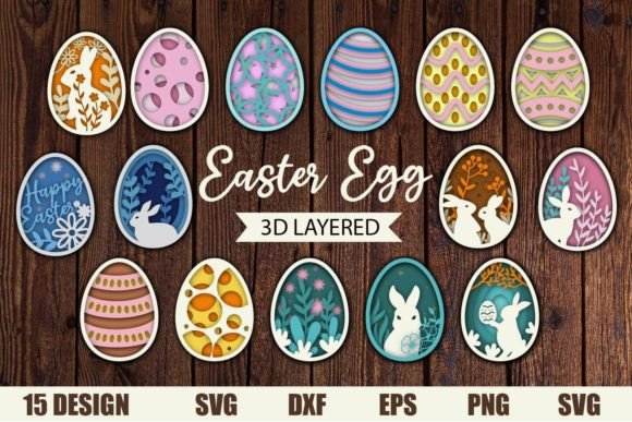 Reviewing the Happy Easter 3d Layered Svg Bundle